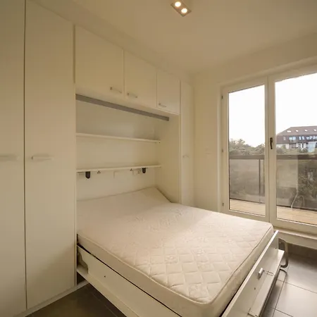 On Belgian Coast With Sea View