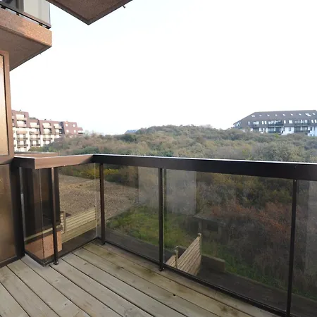 On Belgian Coast With Sea View Oostduinkerke